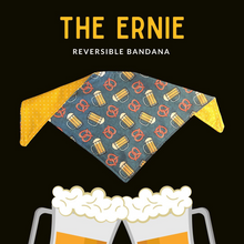 Load image into Gallery viewer, The Ernie Reversible Bandana
