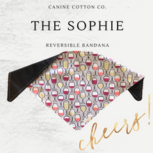 Load image into Gallery viewer, The Sophie Reversible Bandana
