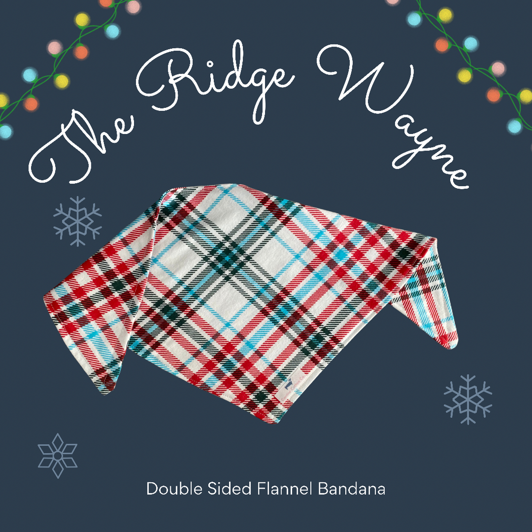 The Ridge Wayne Reversible Flannel Bandana