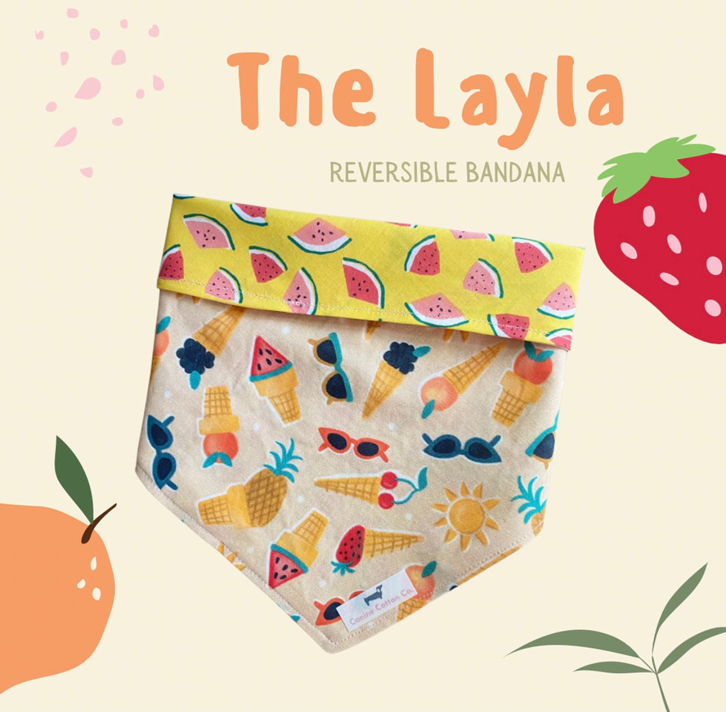 The Layla Reversible Bandana