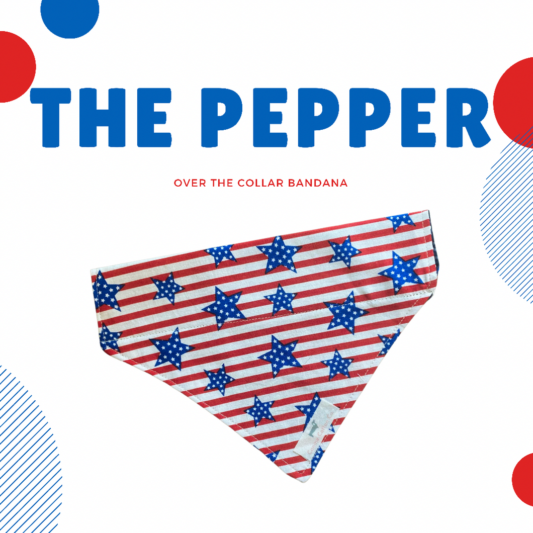 The Pepper Over the Collar Bandana